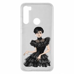 Чехол для Xiaomi Redmi Note 8 Wednesday Sketch - PrintSalon