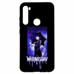 Чехол для Xiaomi Redmi Note 8 Wednesday Text Logo