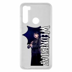 Чехол для Xiaomi Redmi Note 8 Wendesday Addams - PrintSalon