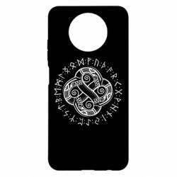 Чехол для Xiaomi Redmi Note 9 5G/Redmi Note 9T Celtic Dragon and Runes - PrintSalon