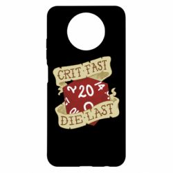 Чехол для Xiaomi Redmi Note 9 5G/Redmi Note 9T Crit fast - die last - PrintSalon