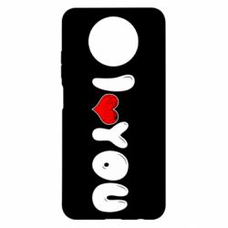 Чехол для Xiaomi Redmi Note 9 5G/Redmi Note 9T День Валентина I love you - PrintSalon