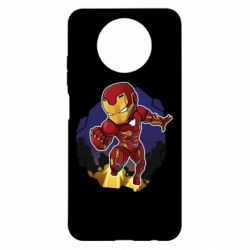 Чехол для Xiaomi Redmi Note 9 5G/Redmi Note 9T Flying Iron man