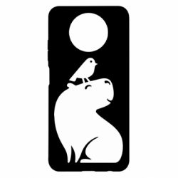 Чохол для Xiaomi Redmi Note 9 5G/Redmi Note 9T Копібара та Пташка - PrintSalon