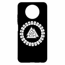 Чехол для Xiaomi Redmi Note 9 5G/Redmi Note 9T Scandinavian Runes And Walknut - PrintSalon