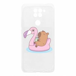 Чехол для Xiaomi Redmi Note 9/Redmi 10X Capybara Chilling - PrintSalon