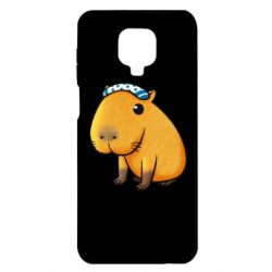 Чехол для Xiaomi Redmi Note 9S/9Pro/9Pro Max Capybara Art - PrintSalon