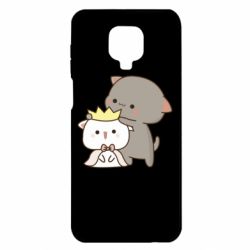 Чехол для Xiaomi Redmi Note 9S/9Pro/9Pro Max Чиби котики - PrintSalon
