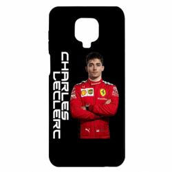 Чехол для Xiaomi Redmi Note 9S/9Pro/9Pro Max F1 Charles Leclerc - PrintSalon