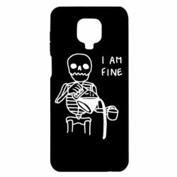 Чехол для Xiaomi Redmi Note 9S/9Pro/9Pro Max I'm Fine... - PrintSalon
