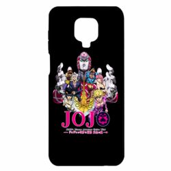 Чехол для Xiaomi Redmi Note 9S/9Pro/9Pro Max JoJo Golden Wind - PrintSalon