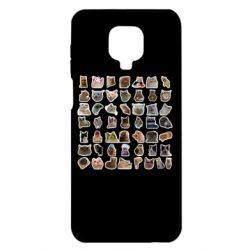 Чехол для Xiaomi Redmi Note 9S/9Pro/9Pro Max Коты мем. - PrintSalon