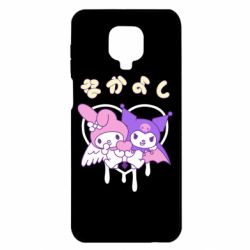 Чехол для Xiaomi Redmi Note 9S/9Pro/9Pro Max Kuromi and My Melody - PrintSalon
