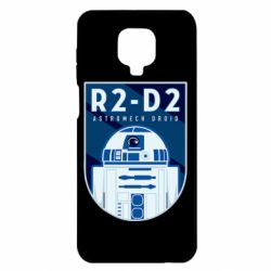 Чехол для Xiaomi Redmi Note 9S/9Pro/9Pro Max R2-D2 emblem - PrintSalon