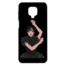 Чехол для Xiaomi Redmi Note 9S/9Pro/9Pro Max Уэнсдей арт - PrintSalon