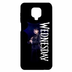 Чехол для Xiaomi Redmi Note 9S/9Pro/9Pro Max Wendesday Addams - PrintSalon