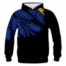 Чоловіче 3D худі Колоски! - PrintSalon