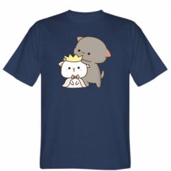 Мужская футболка Stedman Чиби котики - PrintSalon