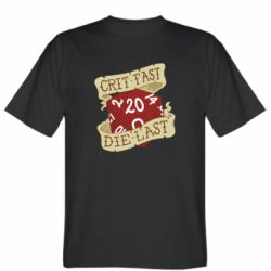 Мужская футболка Stedman Crit fast - die last - PrintSalon