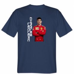 Мужская футболка Stedman F1 Charles Leclerc - PrintSalon