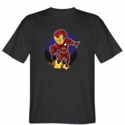 Мужская футболка Stedman Flying Iron man - PrintSalon
