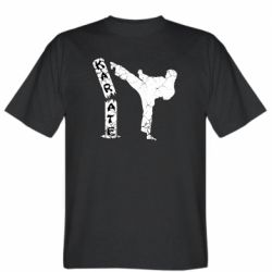 Мужская футболка Stedman Каратэ удар - PrintSalon