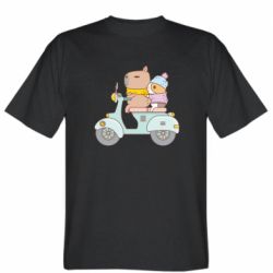 Мужская футболка Stedman Капибара и Морская свинка - PrintSalon