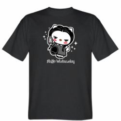 Мужская футболка Stedman Wednesday Hello Kitty - PrintSalon