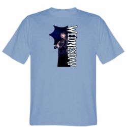 Мужская футболка Stedman Wendesday Addams - PrintSalon