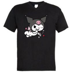 Чоловіча футболка з V-подібним вирізом Куромі зі стрілою