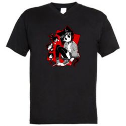 Мужская футболка  с V-образным вырезом Marie Gaturo - PrintSalon