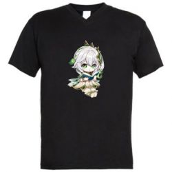 Мужская футболка  с V-образным вырезом Нахидаа с книгой - PrintSalon