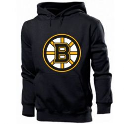 Мужское худи Boston Bruins logo - PrintSalon