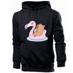 Мужское худи Capybara Chilling - PrintSalon