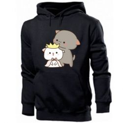Мужское худи Чиби котики - PrintSalon