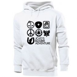 Чоловічі худі JoJo Symbols - PrintSalon
