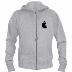 Чоловічі худі на блискавці Копібара та Пташка - PrintSalon