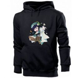 Мужское худи Радостный Венти - PrintSalon