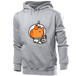 Мужское худи Space Capybara - PrintSalon