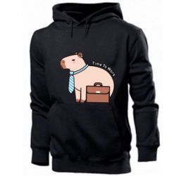 Чоловічі худі Time To Work - PrintSalon