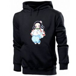 Мужское худи Very cute Nezuko - PrintSalon