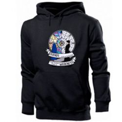 Мужское худи Wednesday and friends - PrintSalon