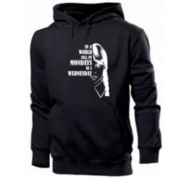 Мужское худи Wednesday girl - PrintSalon