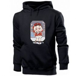 Мужское худи Зимняя Кли - PrintSalon