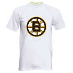 Мужская футболка для спорта Boston Bruins logo