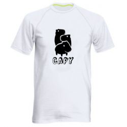 Мужская футболка для спорта Capy - PrintSalon