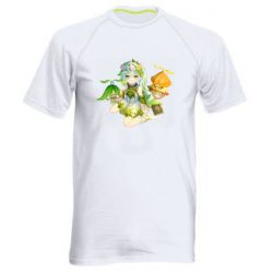 Мужская футболка для спорта Нахида Геншин - PrintSalon