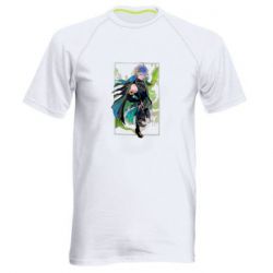 Мужская футболка для спорта Standing Alhaitham - PrintSalon