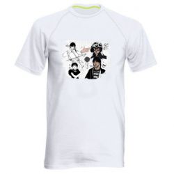 Чоловіча футболка для спорту Уенздей Аддамс - PrintSalon