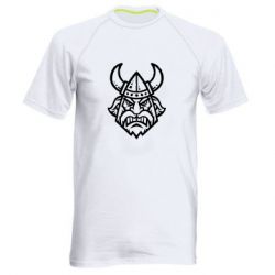 Мужская футболка для спорта Викинг в Шлеме - PrintSalon